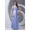 Ankle-Length Elastic Woven Satin Beading Prom/Formal Evening Dresses 02020642