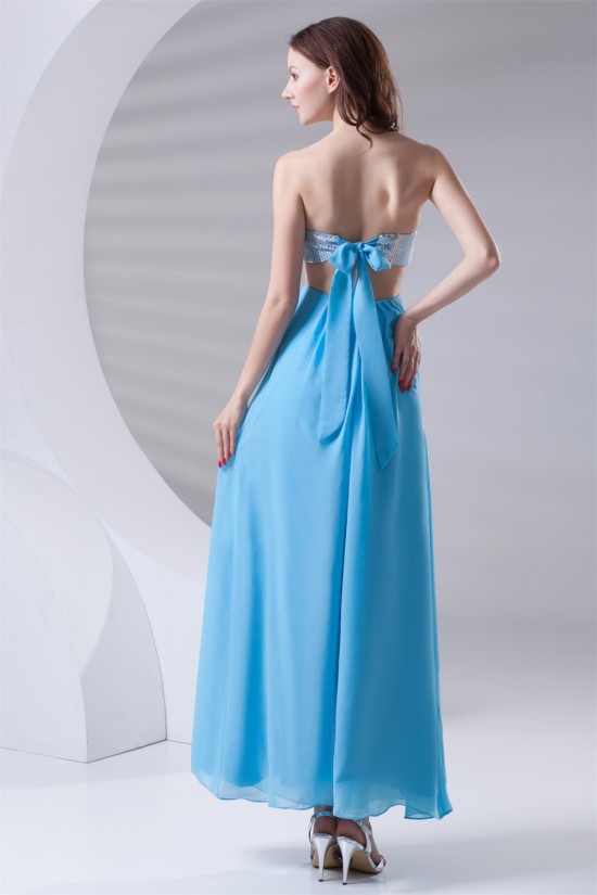 Ankle-Length Strapless A-Line Sleeveless Prom/Formal Evening Dresses 02020644 Ankle-Length Strapless A-Line Sleeveless Prom/Formal Evening Dresses 02020644