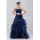 Asymmetrical A-Line Satin Organza Strapless Prom/Formal Evening Dresses 02020645 Asymmetrical A-Line Satin Organza Strapless Prom/Formal Evening Dresses 02020645