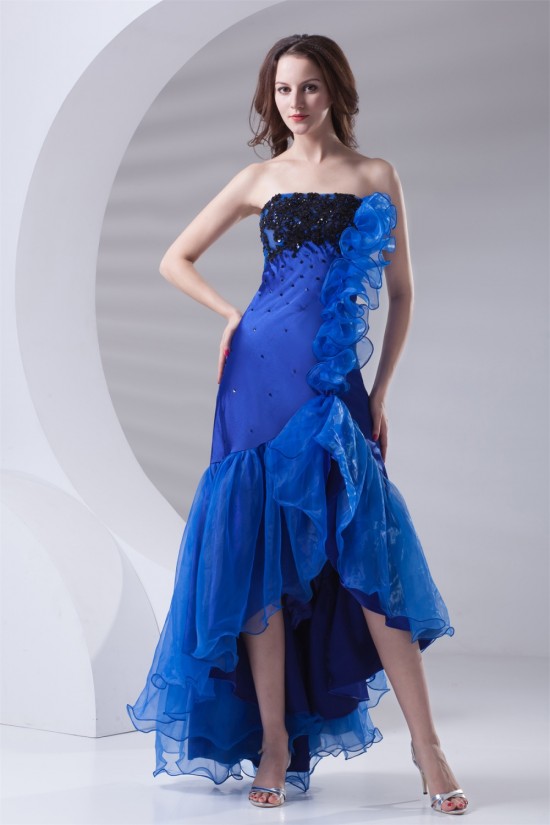 Asymmetrical A-Line Strapless Sleeveless Prom/Formal Evening Dresses 02020646 Asymmetrical A-Line Strapless Sleeveless Prom/Formal Evening Dresses 02020646