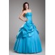 Ball Gown Beading Taffeta Fine Netting Floor-Length Prom/Formal Evening Dresses 02020648