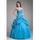 Ball Gown Beading Taffeta Fine Netting Floor-Length Prom/Formal Evening Dresses 02020648