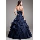 Ball Gown Taffeta Floor-Length Beading Sweetheart Prom/Formal Evening Dresses 02020652