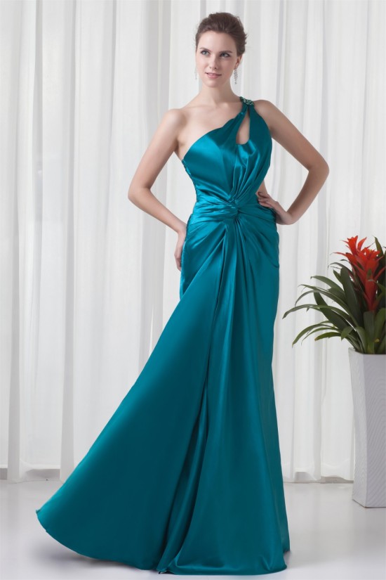 Beading Elastic Woven Satin Sleeveless Sheath/Column Prom/Formal Evening Dresses 02020658 Beading Elastic Woven Satin Sleeveless Sheath/Column Prom/Formal Evening Dresses 02020658