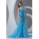 Beading One-Shoulder Sleeveless Chiffon Prom/Formal Evening Dresses 02020668
