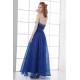 Beading Sweetheart Ankle-Length A-Line Satin Organza Prom/Formal Evening Dresses 02020683
