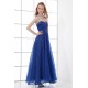 Beading Sweetheart Ankle-Length A-Line Satin Organza Prom/Formal Evening Dresses 02020683