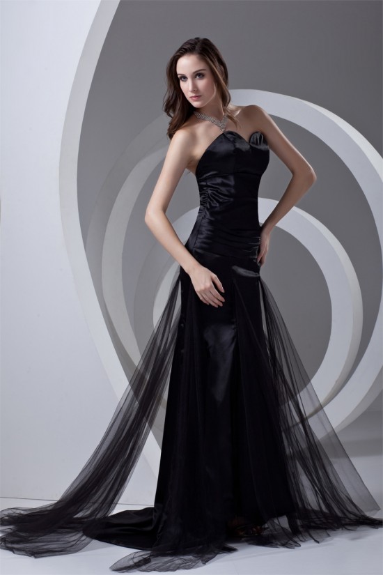 Brush Sweep Train Sweetheart Sheath/Column Prom/Formal Evening Dresses 02020694