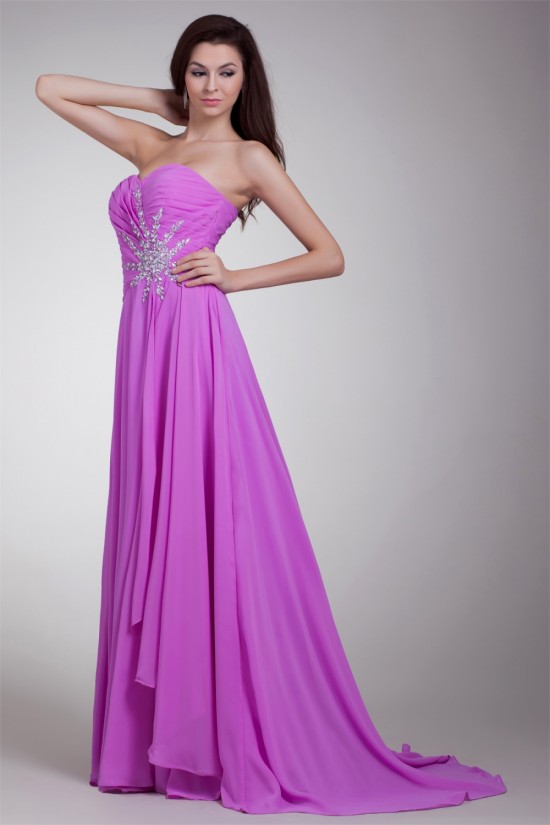 A-Line Sweetheart Beaded Pleats Long Purple Prom/Formal Evening Dresses 02020698 A-Line Sweetheart Beaded Pleats Long Purple Prom/Formal Evening Dresses 02020698