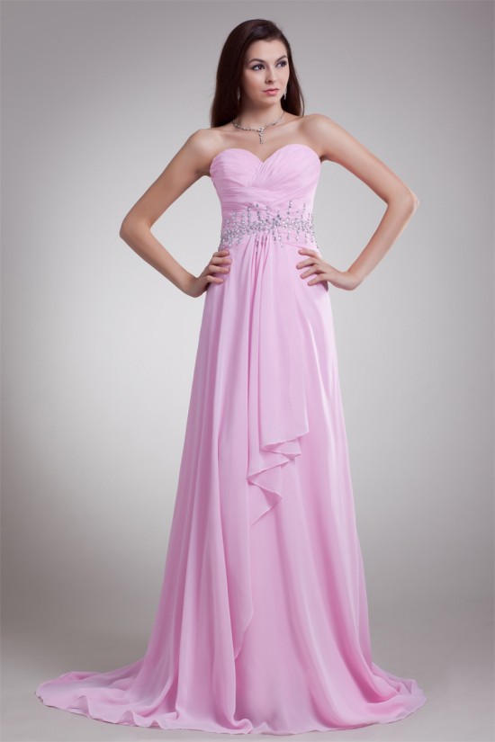 A-Line Chiffon Ruffles Sweetheart Prom/Formal Evening Dresses 02020705 A-Line Chiffon Ruffles Sweetheart Prom/Formal Evening Dresses 02020705