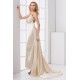 Elastic Woven Satin Sleeveless Halter Sheath/Column Prom/Formal Evening Dresses 02020726 Elastic Woven Satin Sleeveless Halter Sheath/Column Prom/Formal Evening Dresses 02020726