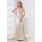 Elastic Woven Satin Sleeveless Halter Sheath/Column Prom/Formal Evening Dresses 02020726