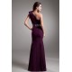 Trumpet/Mermaid Beading One-Shoulder Chiffon Prom/Formal Evening Dresses 02020730 Trumpet/Mermaid Beading One-Shoulder Chiffon Prom/Formal Evening Dresses 02020730