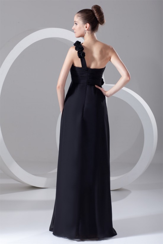 Floor-Length Sheath/Column Chiffon Prom/Formal Evening Bridesmaid Dresses 02020751 Floor-Length Sheath/Column Chiffon Prom/Formal Evening Bridesmaid Dresses 02020751