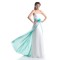 Floor-Length Sleeveless Handmade Flowers Prom/Formal Evening Bridesmaid Dresses 02020758