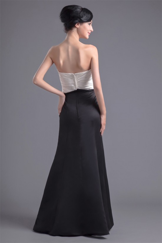 Floor-Length Sleeveless Strapless Pleats Prom/Formal Evening Bridesmaid Dresses 02020759 Floor-Length Sleeveless Strapless Pleats Prom/Formal Evening Bridesmaid Dresses 02020759