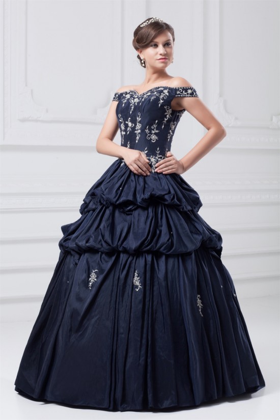 Handmade Flowers Floor-Length Sleeveless Prom/Formal Evening Dresses 02020770 Handmade Flowers Floor-Length Sleeveless Prom/Formal Evening Dresses 02020770