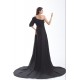 One-Shoulder Pleats A-Line Half Elbow Length Prom/Formal Evening Dresses 02020789 One-Shoulder Pleats A-Line Half Elbow Length Prom/Formal Evening Dresses 02020789