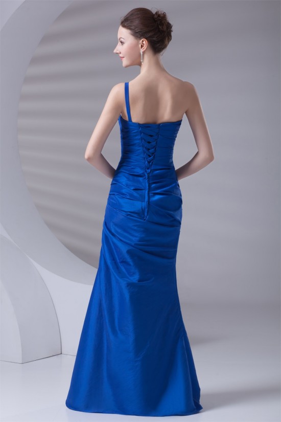 One-Shoulder Sleeveless Brush Sweep Train Prom/Formal Evening Dresses 02020795 One-Shoulder Sleeveless Brush Sweep Train Prom/Formal Evening Dresses 02020795