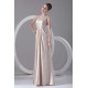 One-Shoulder Sleeveless Elastic Woven Satin Prom/Formal Evening Dresses 02020797