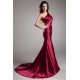 Mermaid/Trumpet One-Shoulder Pleats Sequins Prom/Formal Evening Dresses 02020798