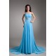 A-Line One-Shoulder Sleeveless Beading Prom/Formal Evening Dresses 02020799 A-Line One-Shoulder Sleeveless Beading Prom/Formal Evening Dresses 02020799