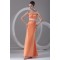Satin Ankle-Length Strapless Sheath/Column Prom/Formal Evening Dresses 02020818