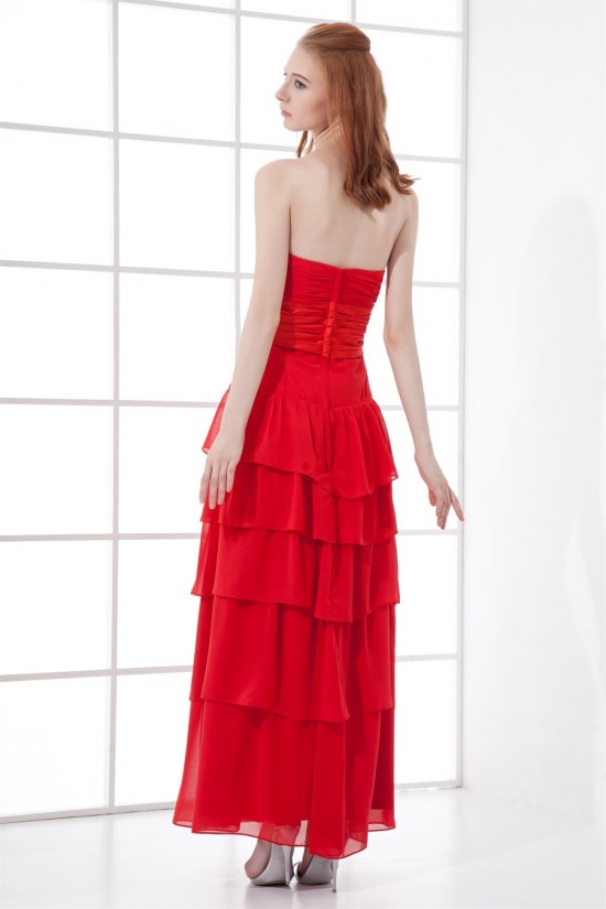 Sheath/Column Sweetheart Sleeveless Chiffon Elastic Woven Satin Prom/Formal Evening Dresses 02020847 Sheath/Column Sweetheart Sleeveless Chiffon Elastic Woven Satin Prom/Formal Evening Dresses 02020847