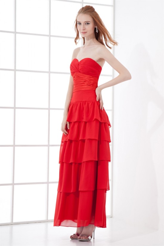 Sheath/Column Sweetheart Sleeveless Chiffon Elastic Woven Satin Prom/Formal Evening Dresses 02020847 Sheath/Column Sweetheart Sleeveless Chiffon Elastic Woven Satin Prom/Formal Evening Dresses 02020847