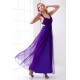 A-Line Chiffon Elastic Woven Satin  Prom/Formal Evening Dresses 02020849