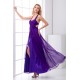 A-Line Chiffon Elastic Woven Satin  Prom/Formal Evening Dresses 02020849