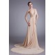 A-Line Straps Chiffon Silk like Satin Prom/Formal Evening Dresses 02020859 A-Line Straps Chiffon Silk like Satin Prom/Formal Evening Dresses 02020859
