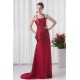 Sleeveless Brush Sweep Train Satin Chiffon Prom/Formal Evening Dresses 02020872 Sleeveless Brush Sweep Train Satin Chiffon Prom/Formal Evening Dresses 02020872