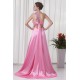 A-Line Brush Sweep Train Prom/Formal Evening Dresses 02020873