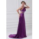 A-Line Sleeveless Elastic Woven Satin One-Shoulder Long Purple Beading Prom/Formal Evening Dresses 02020876 A-Line Sleeveless Elastic Woven Satin One-Shoulder Long Purple Beading Prom/Formal Evening Dresses 02020876