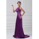 A-Line Sleeveless Elastic Woven Satin One-Shoulder Long Purple Beading Prom/Formal Evening Dresses 02020876 A-Line Sleeveless Elastic Woven Satin One-Shoulder Long Purple Beading Prom/Formal Evening Dresses 02020876