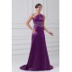 A-Line Sleeveless Elastic Woven Satin One-Shoulder Long Purple Beading Prom/Formal Evening Dresses 02020876 A-Line Sleeveless Elastic Woven Satin One-Shoulder Long Purple Beading Prom/Formal Evening Dresses 02020876