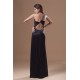 Sleeveless Elastic Woven Satin Beading A-Line Prom/Formal Evening Dresses 02020877