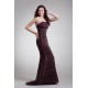 Sleeveless Handmade Flowers Brush Sweep Train Prom/Formal Evening Dresses 02020883