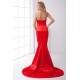 Mermaid/Trumpet Sweetheart Long Red Prom/Formal Evening Dresses 02020886
