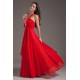A-Line Chiffon Sleeveless One-Shoulder Prom/Formal Evening Dresses 02020887