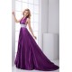 Sleeveless Pleats Elastic Woven Satin Puddle Train Prom/Formal Evening Dresses 02020891