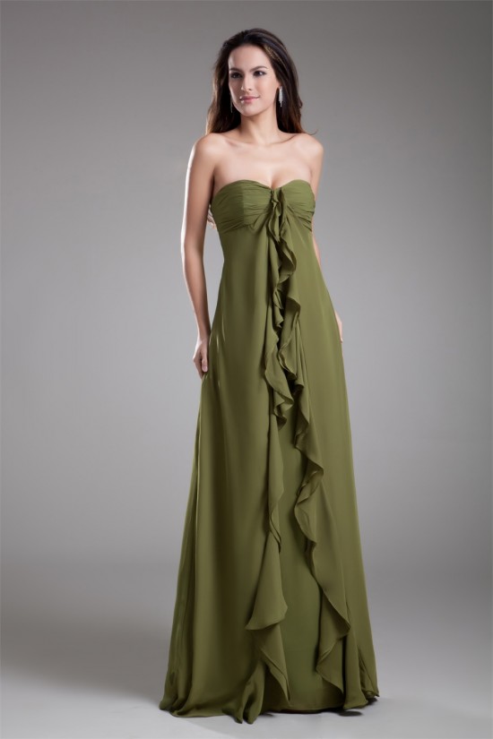 Sleeveless Pleats Soft Sweetheart Chiffon Prom/Formal Evening Bridesmaid Dresses 02020892 Sleeveless Pleats Soft Sweetheart Chiffon Prom/Formal Evening Bridesmaid Dresses 02020892