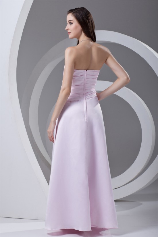 Strapless A-Line Pleats Floor-Length Sleeveless Prom/Formal Evening Dresses 02020916 Strapless A-Line Pleats Floor-Length Sleeveless Prom/Formal Evening Dresses 02020916