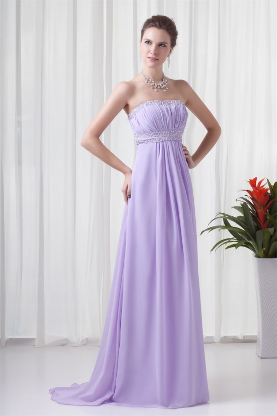 Strapless Sleeveless Floor-Length Sheath/Column Prom/Formal Evening Dresses 02020930 Strapless Sleeveless Floor-Length Sheath/Column Prom/Formal Evening Dresses 02020930