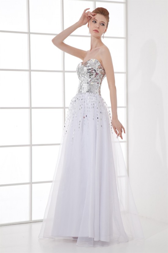 Sweetheart A-Line Sequins Organza Elastic Woven Satin Sequins Dresses 02020934 Sweetheart A-Line Sequins Organza Elastic Woven Satin Sequins Dresses 02020934