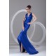 Trumpet/Mermaid Long Blue Prom/Formal Evening Dresses 02020936 Trumpet/Mermaid Long Blue Prom/Formal Evening Dresses 02020936