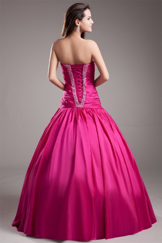 Taffeta Beading Sleeveless Floor-Length Prom/Formal Evening Dresses 02020952 Taffeta Beading Sleeveless Floor-Length Prom/Formal Evening Dresses 02020952