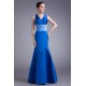 Trumpet/Mermaid V-Neck Pleats Floor-Length Satin Prom/Formal Evening Bridesmaid Dresses 02020962 Trumpet/Mermaid V-Neck Pleats Floor-Length Satin Prom/Formal Evening Bridesmaid Dresses 02020962