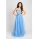 A-Line Strapless Beaded Long Prom Evening Party Dresses 02020983 A-Line Strapless Beaded Long Prom Evening Party Dresses 02020983